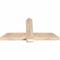 Ekena Millwork Eugene Smooth Timber Gable Bracket, Douglas Fir, 48"W x 24"H x 3 1/2"D x 5 1/2"F, 12/12 Pitch GBW048X24X0406EUG00SDF - alternate 3